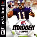 Madden NFL 2002 Front Cover