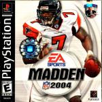 Madden NFL 2004 Front Cover