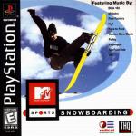 MTV Sports: Snowboarding Front Cover