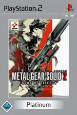 Metal Gear Solid 2: Sons Of Liberty (Platinum Edition) Front Cover