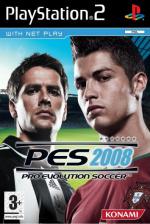 PES 2008: Pro Evolution Soccer Front Cover