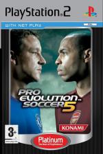 Pro Evolution Soccer 5 (Platinum Edition) Front Cover