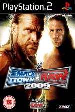 WWE Smack Down Vs. Raw 2009 (UK Version) Front Cover