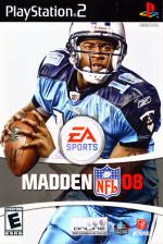 Madden NFL 08 Front Cover