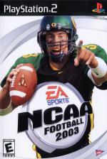 NCAA Football 2003 Front Cover