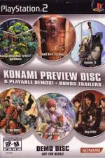 Konami Preview Disc Front Cover