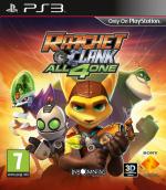 Ratchet & Clank: All 4 One Front Cover