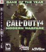 Call Of Duty 4: Modern Warfare Front Cover