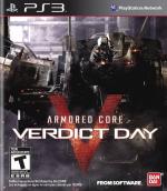 Armored Core Verdict Day Front Cover