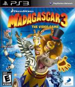 Madagascar 3: The Video Game Front Cover