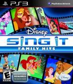 Disney Sing It: Family Hits Front Cover