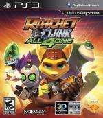 Ratchet & Clank: All 4 One Front Cover