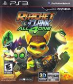 Ratchet & Clank: All 4 One Front Cover