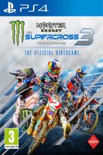 Monster Energy Supercross - The Official Videogame 3 Front Cover