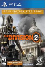 Tom Clancy's The Division 2 Gold Edition Steelbook Front Cover