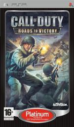 Call Of Duty: Roads To Victory (Platinum) Front Cover