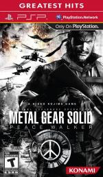 Metal Gear Solid: Peace Walker Front Cover