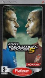 Pro Evolution Soccer 5 (Platinum) Front Cover