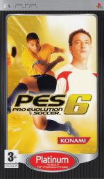 Pro Evolution Soccer 6 (Platinum) Front Cover