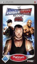 WWE Smackdown Vs. Raw 2008 Front Cover