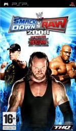 WWE Smackdown Vs. Raw 2008 Front Cover