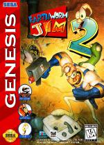 Earthworm Jim 2 Front Cover