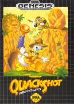 QuackShot starring Donald Duck Front Cover