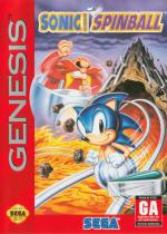 Sonic The Hedgehog Spinball Front Cover