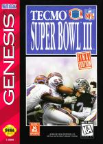 Tecmo Super Bowl III: Final Edition Front Cover