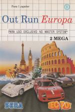 OutRun Europa Front Cover