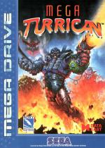 Mega Turrican Front Cover