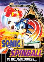 Sonic Spinball Front Cover
