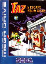 Taz in Escape From Mars Front Cover