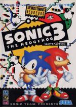 Sonic The Hedgehog 3 Front Cover