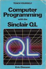 Teach Yourself Computer Programming With The Sinclair QL Front Cover