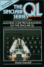 Machine Code Programming On The Sinclair QL Front Cover