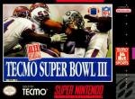 Tecmo Super Bowl III: Final Edition Front Cover