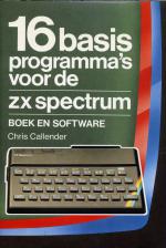 16 Basisprogramma's Voor De ZX Spectrum Front Cover