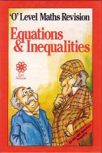 Equations & Inequalities Front Cover