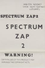 Spectrum ZAP 2 Front Cover