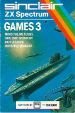 Games 3 Front Cover