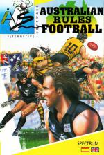 Australian Rules Football Front Cover