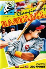 Championship Baseball Front Cover