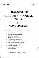 Transistors Circuits Manual No 4 1966 Front Cover