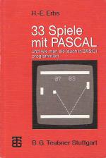 33 Spiele Mit PASCAL Front Cover