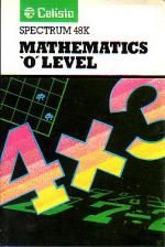 Mathematics 'O' Level Front Cover