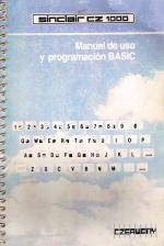 Sinclair CZ 1000 Manual de Uso y Programacion BASIC Front Cover