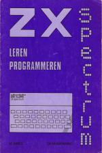 ZX Spectrum Leren Programmeren Front Cover