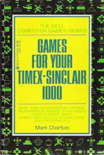 Games For Your Timex Sinclair 1000 Front Cover