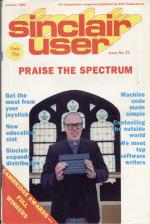 Sinclair User #22 Front Cover